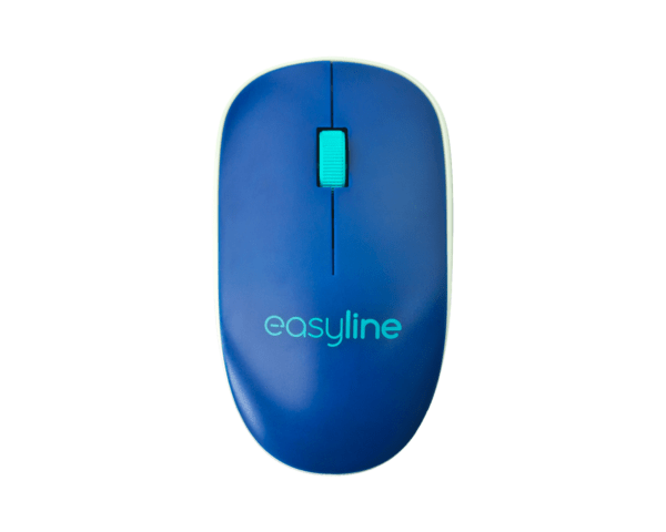 MOUSE INALAMBRICO EASY LINE VIVA AZ/BC