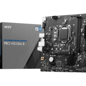 MB 1200 MSI PRO H510M-B VGA/HDMI DDR4