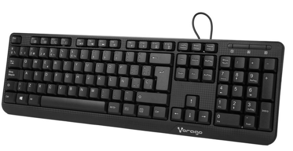 TECLADO VORAGO KB-102 USB NG