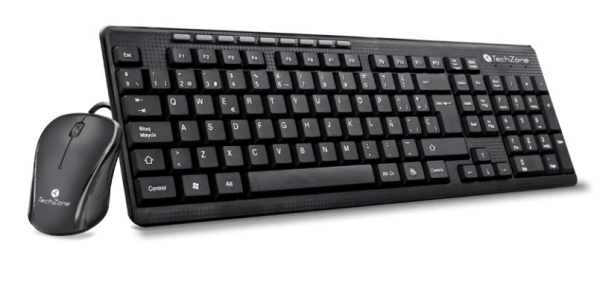 TECLADO+MOUSE TECHZONE TZACCBA01 USB NG