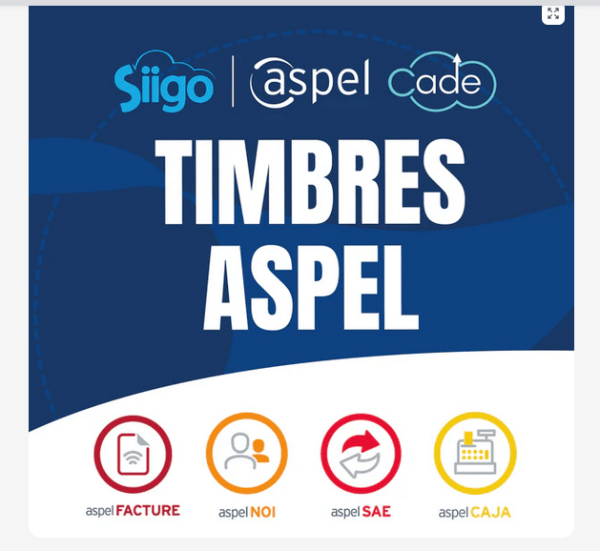 ASPEL 200 TIMBRES P/FACTURE, CAJA SAE
