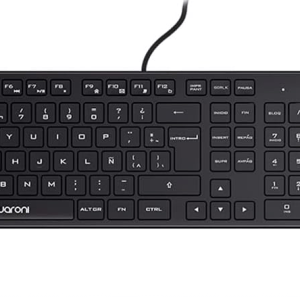 KIT TECLADO+MOUSE QUARONI ALAMBRICO USB