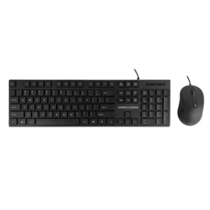 TECLADO+MOUSE PC-201076 USB NEGRO